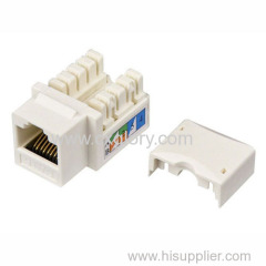 Cat.5e RJ45 (8P8C) Keystone Jack Cat.6 RJ45 Keystone Jack