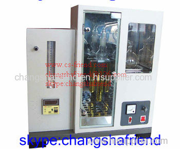 Pressure distillation range tester FDR-0301