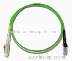 Fiber optic MT-RJ patch cord