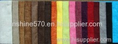 chenille plain sofa fabric warp weft chenille yarn
