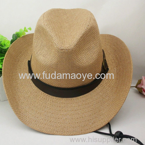 mens straw cowboy hats