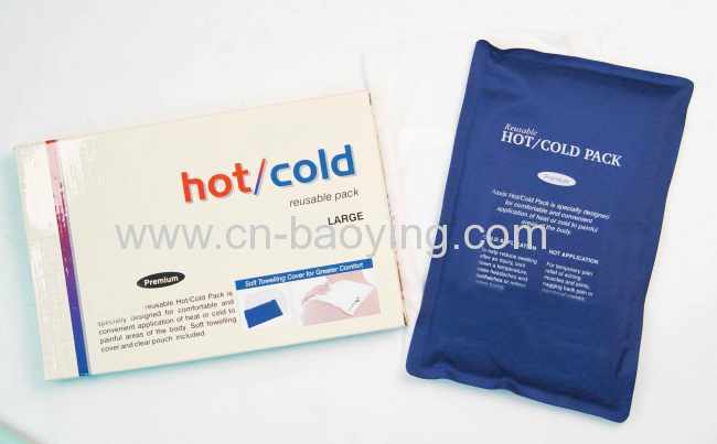microwaveable hot and cold pack