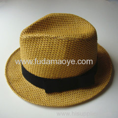 Men's summer beach straw hat