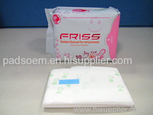 Negative Ion Sanitary Napkin