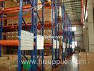 Detachable Orange Narrow Aisle Pallet Racking , 1tons/layer Metal Storage Shelves