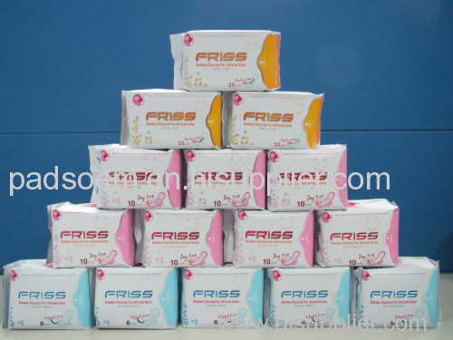 Negative Ion Sanitary Napkin