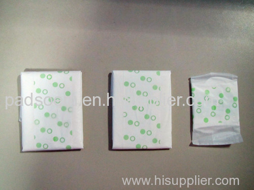 Negative Ion Sanitary Napkin