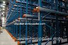 Blue Adjustable Beam Narrow Aisle Pallet Racking , Metal Storage Shelves