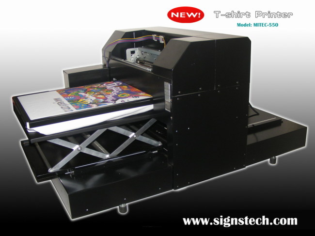 Economical T-Shirt Flatbed Printer (A3+)