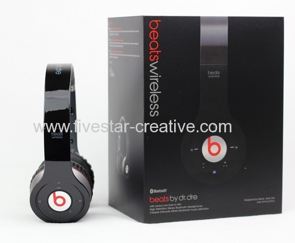 2013 Hot Sale Beats by Dr.Dre Beats Wireless Bluetooth Headphones Black