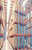 Supermarket Store Double Deep Pallet Racking 75mm Square Hole