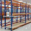 Orange Dismountable Medium Duty Racking , 4 Layer Teardrop Pallet Rack