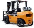 Hangcha Pneumatic Tire Stacking LPG Forklift Truck 5Ton For Car / Factory