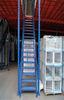 Blue / Orange Multi Layers Mezzanine Floor Racking , Heavy Duty Storage Shelves