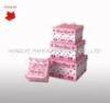 Pink Corrugated Cardboard Boxes , Recycled Paper Packing Boxes