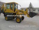 4.8 Ton Mines / Construction Wheel Backhoe Loader Shoveling Coal / Bulk Materials