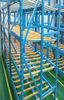 Light Duty FIFO Rolling Storage Racks 2.7m / 3.9m Beam For Assembly Line