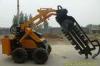 Railway / Ports 300kg Front Mini Skid Steer Loader With Trencher