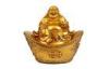 Custom Collectible Religious Sculptures / Maitreya Buddha PVC Model For Souvenir