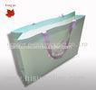 Printed Paper Carrier Bags , Clothing Shopping Bag With Silk Handle