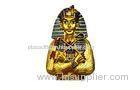 Resin Religious Figurines / Egypt Pharaoh Classical Model For Decoration , Injection Mold