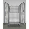 Warehouse Storage Equipment 100mm Foldable Storage Cage For Logistic Center