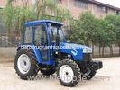 Agriculture 50hp Four Wheel Drive Tractor Without Cabin In Red / Blue