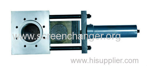 Hydraulic high-speed screen changer