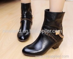 leather boots for women