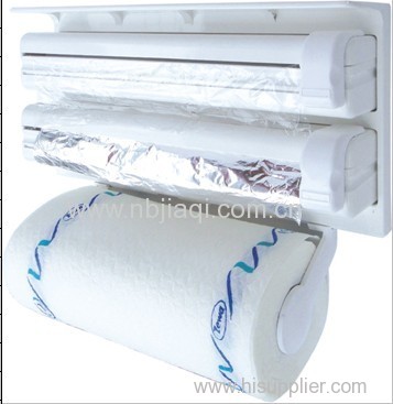 triple paper dispenser/3 in 1 Kitchen Dispenser &Triple paper dispenser Paper/ Foil/ Cling Wrap