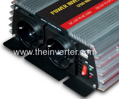 600W duplex outlet power inverter