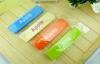 Cute Office Stationery Items , Blue / Red / Yellow Plastic Colorful Pencil Case For Work