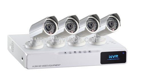 4CH 720P NVR Kits