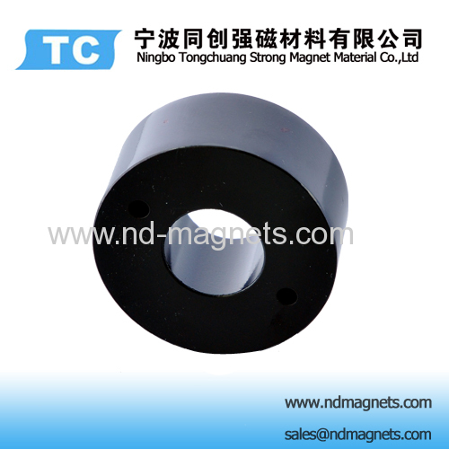 colored zinc coated disc shape strong magnet D20X10