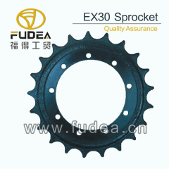 mini excavator drive sprocket for Hitachi EX30