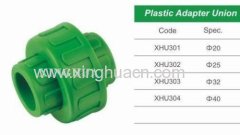 pipe plastic adapter union