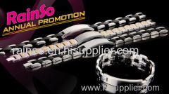 Magnetic stainless steel bracelet