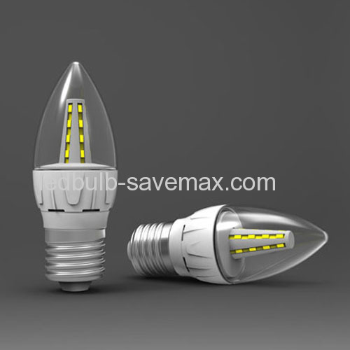 LED candle shape bulb