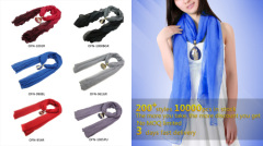 10% OFF long fashionable pendant scarves for women