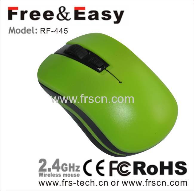 2014 4d private wireless mouse with best design shape
