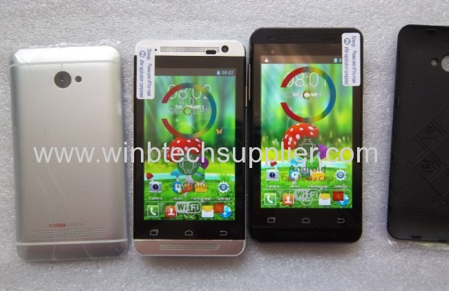 4inch dual sim dual core gsm and wcdma phone china mini one M4 M7