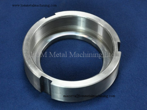Stainless steel cnc machine round insert parts