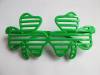 plastic green glasses with fresh design