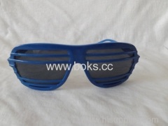 fashion new blue plastic glasses