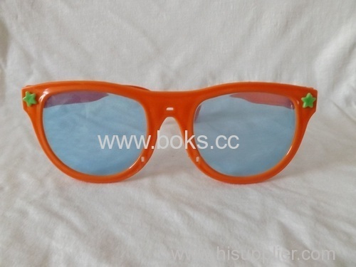 fashion new orange plastic glasses