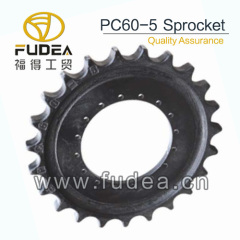 Komatsu PC60-5 excavator drive sprocket