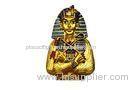 Resin Religious Figurines / Egypt Pharaoh Classical Model For Decoration , Injection Mold