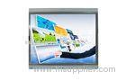 HD Slim Industrial Advertising LCD Screens With 4 / 5 Wire Resistive Touch Screen