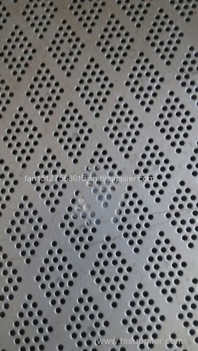 electro galvanized perforated sheet