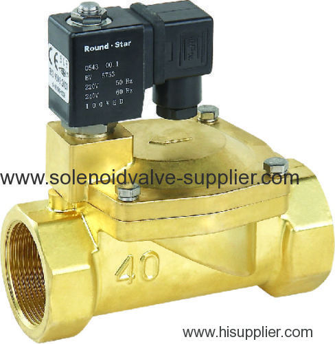 WATER DIAPHRAGM 2WAY STAINLESS STEEL BRASS SOLENOID VALVE